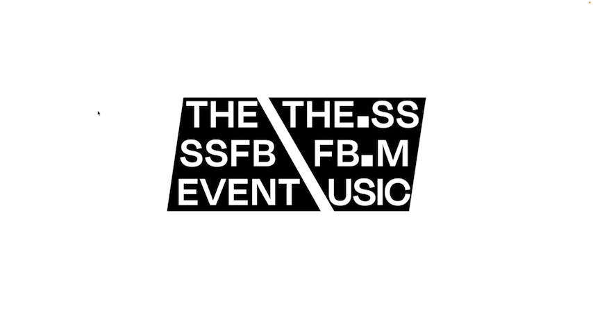 Festival prototype with an animated logo, genre exploration, and artist pages